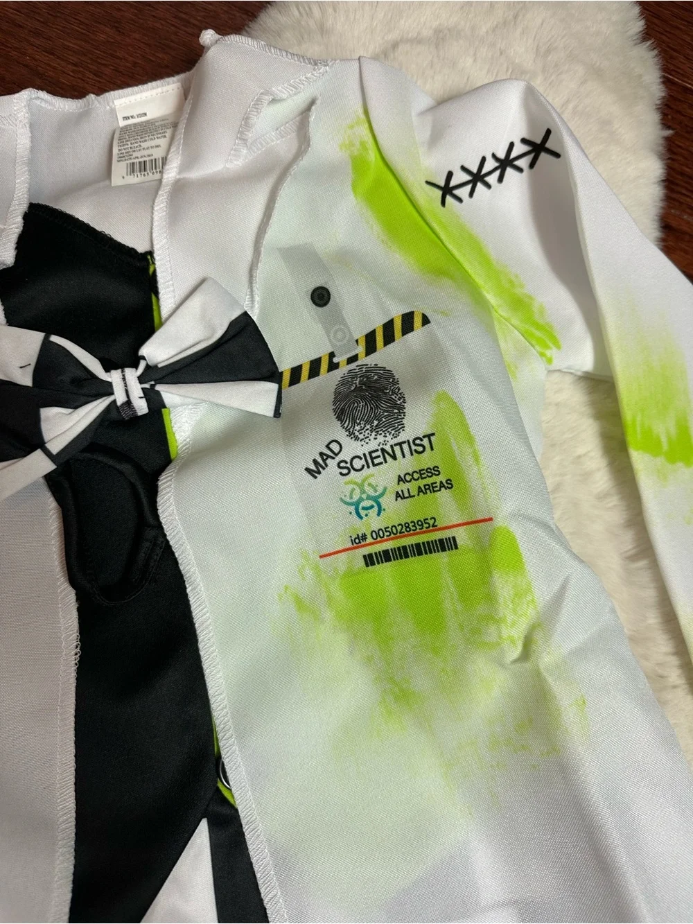 Mad Scientist Kids Costume Medium 8-10